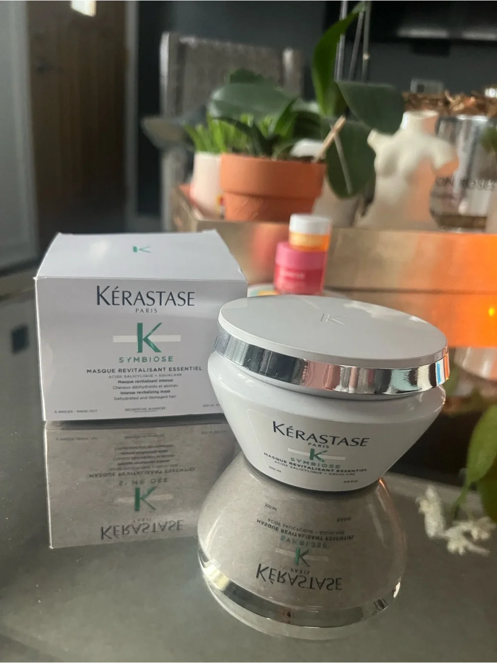 Kerastase Symbiose Hair Mask White with Green Accents